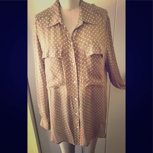 Club Monaco Silk top